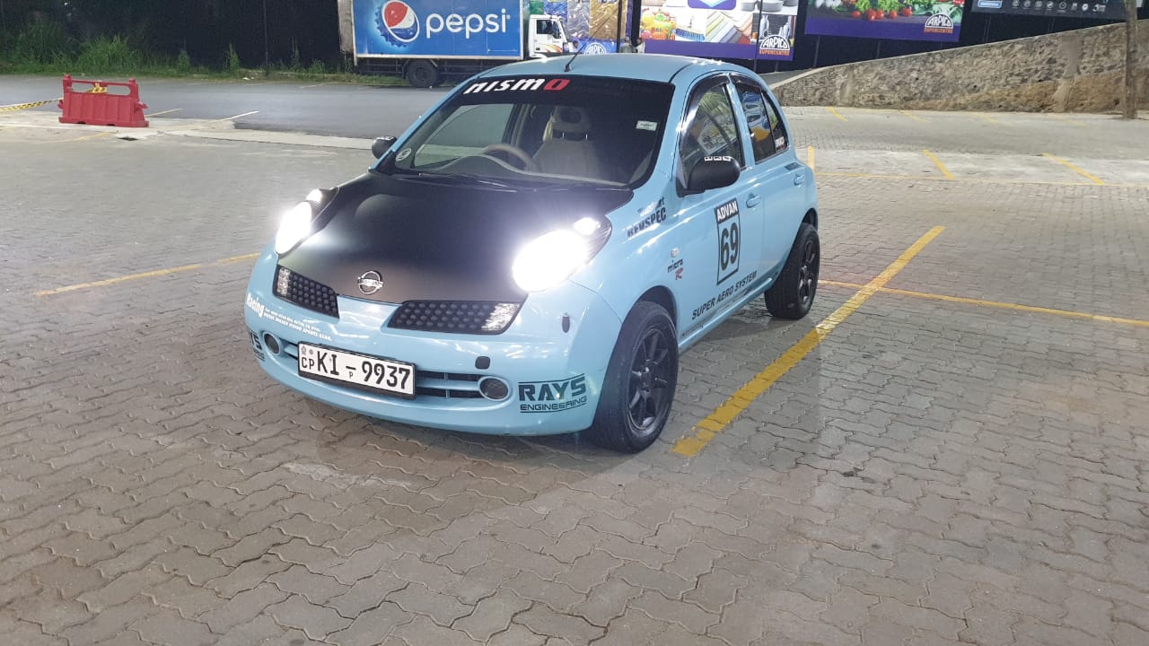 Nissan March Micra K12 Special Edition For Sale Kandy, Sri Lanka Side